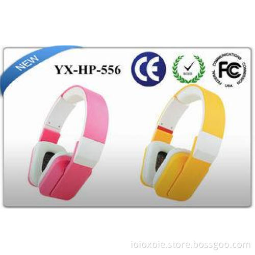 Professional Large Diaphragm Foldable Stereo Headphones for